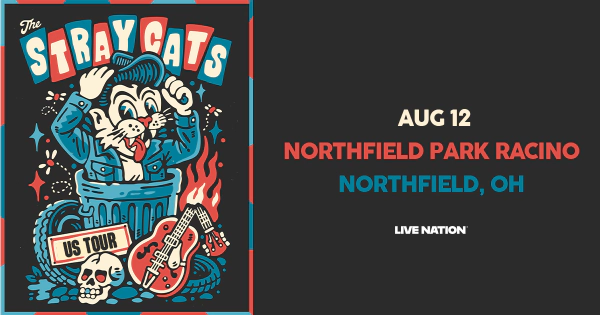 Win tickets to see The Stray Cats at Northfield Park Racino