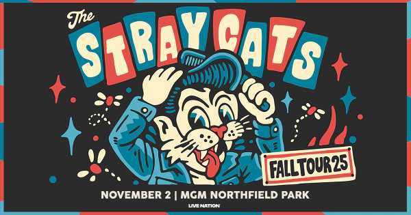 Win tickets to see The Stray Cats at MGM Northfield Park