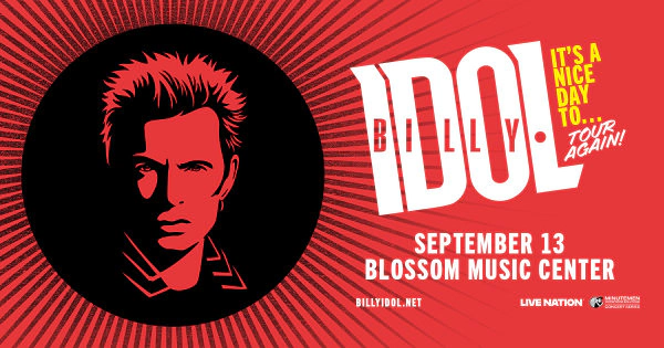 Win tickets to see Billy Idol at Blossom Music Center