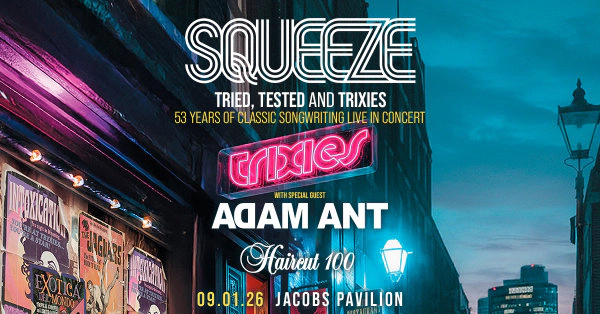 Win tickets to see Squeeze at Jacobs Pavilion