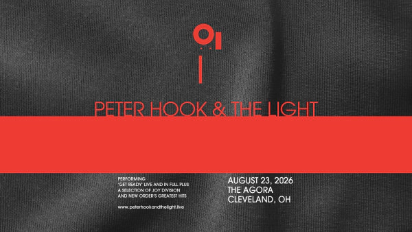 Win tickets to see Peter Hook & The Light at The Agora