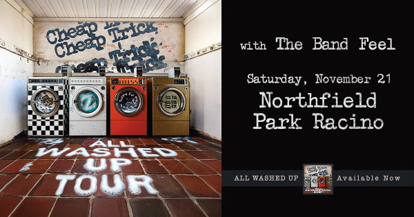 Win tickets to see Cheap Trick at Northfield Park Racino