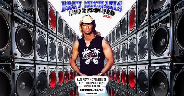 Win tickets to see Bret Michaels at Northfield Park Racino
