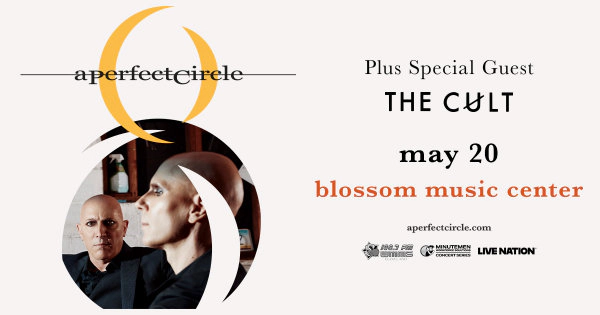 Win a pair of tickets to see A Perfect Circle at Blossom Music Center