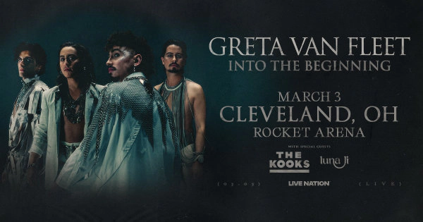 Win tickets to see Greta Van Fleet at Rocket Arena