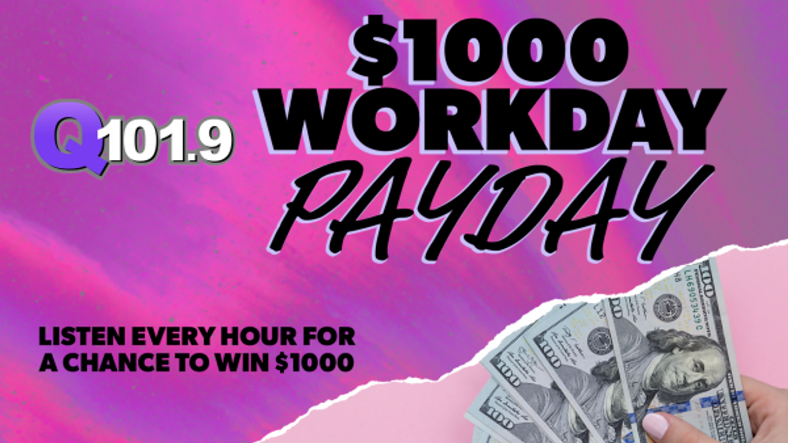 $1000 Workday Bonus