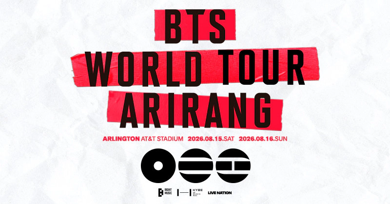 WIN TICKETS TO SEE BTS IN ARLINGTON
