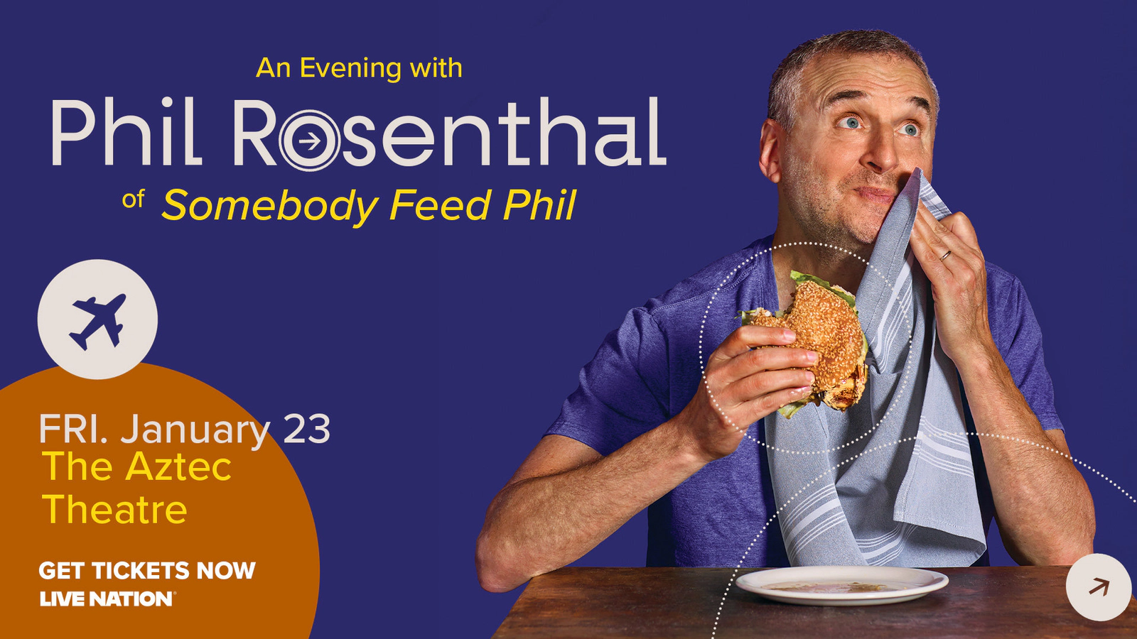 WIN A PAIR OF TICKETS TO PHIL ROSENTHAL