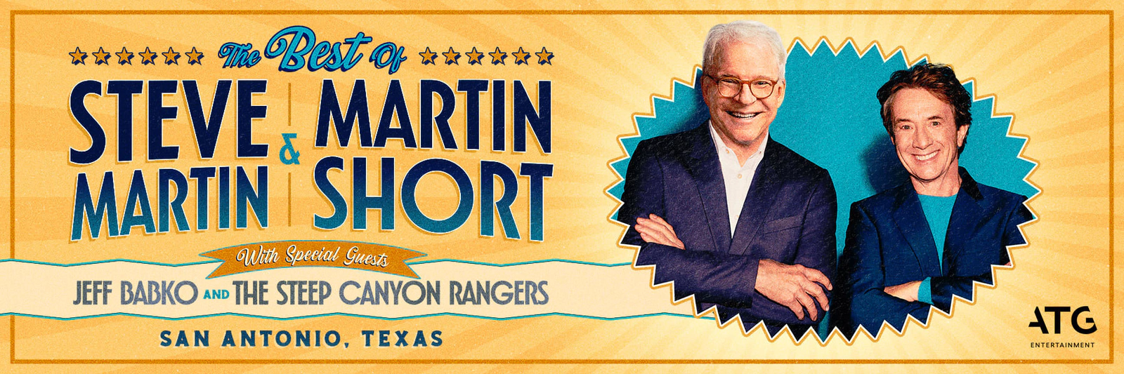 Win a pair of tickets to see Steve Martin & Martin Short!!