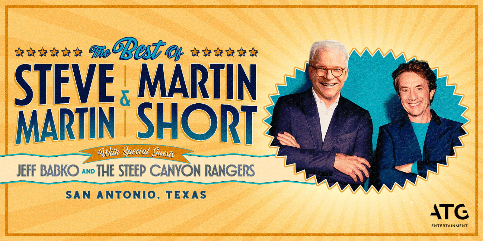 Win a pair of tickets to see Steve Martin & Martin Short!!
