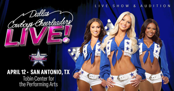 ENTER TO WIN TICKETS TO SEE DALLAS COWBOYS CHEERLEADERS LIVE