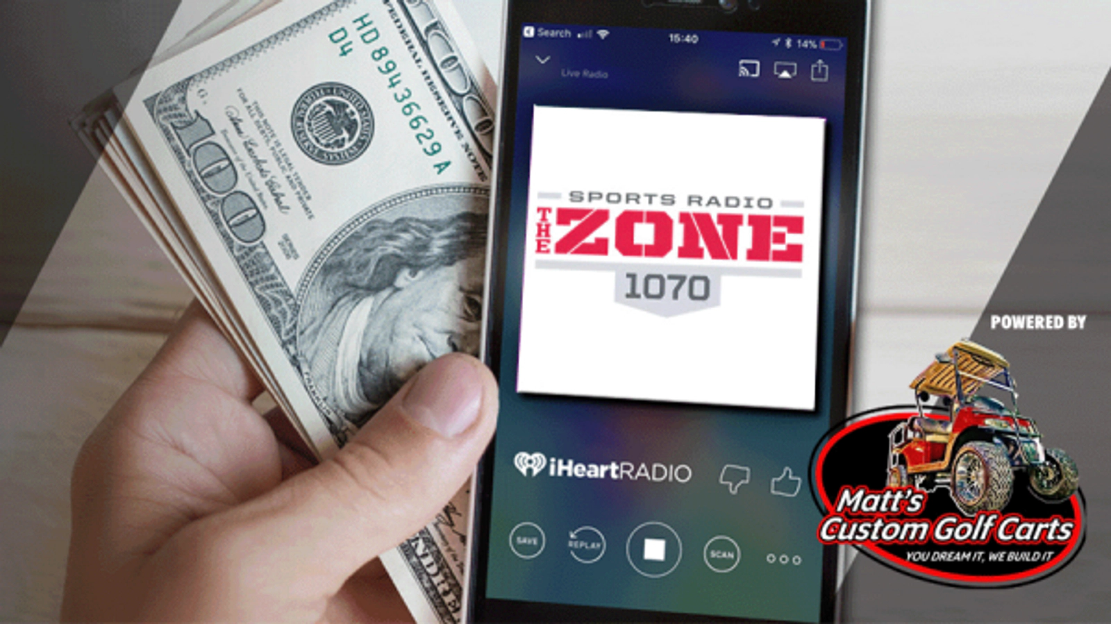 Listen to Win $1,000