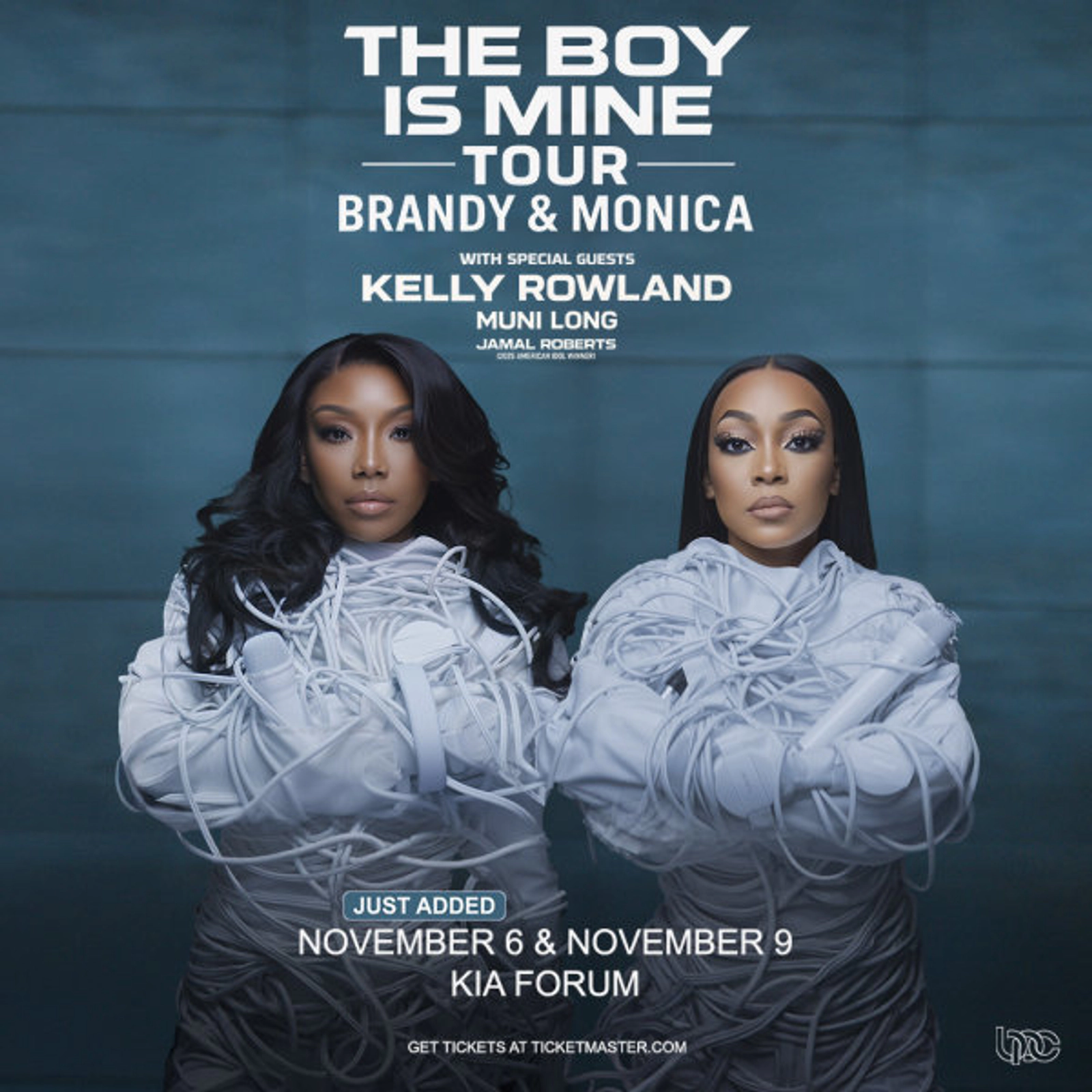 Win Tickets to The Boy Is Mine Tour Brandy & Monica at the Kia Forum November 6th or November 9th!
