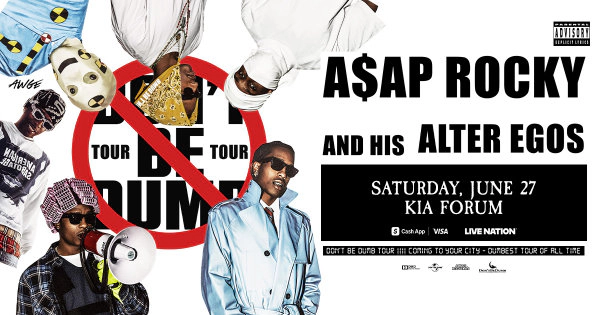 Win Tickets to see A$AP Rocky at the Kia Forum Saturday June 27th!