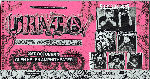 Win Tickets to see $uicideboy$ Saturday October 3rd at the Glen Helen Amphitheater