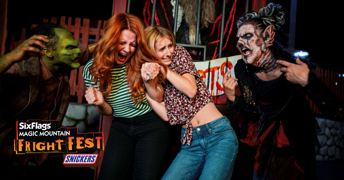 Enter to Win Tickets to Magic Mountain's Fright Fest!