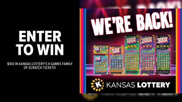 ENTER TO WIN KANSAS LOTTERY INSTANT SCRATCH TICKETS!