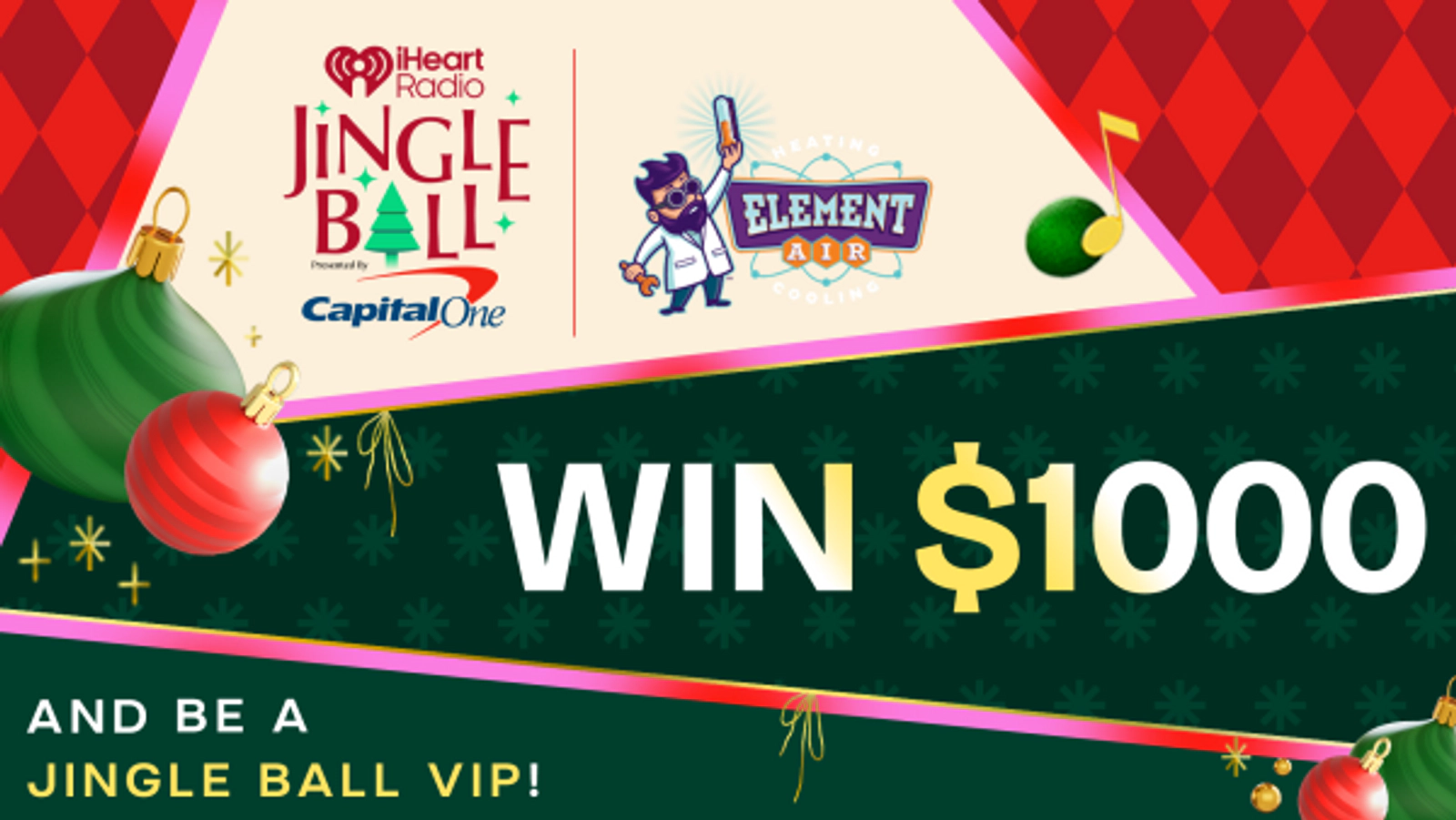 Listen To Win $1,000 & Be A Jingle Ball VIP