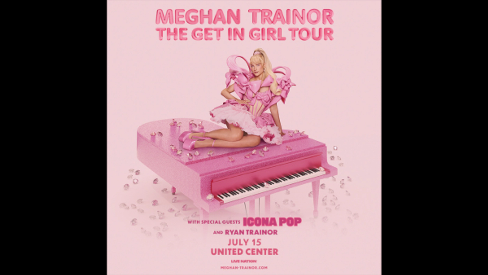 Win a pair of tickets to Meghan Trainor's The Get In Girl Tour!
