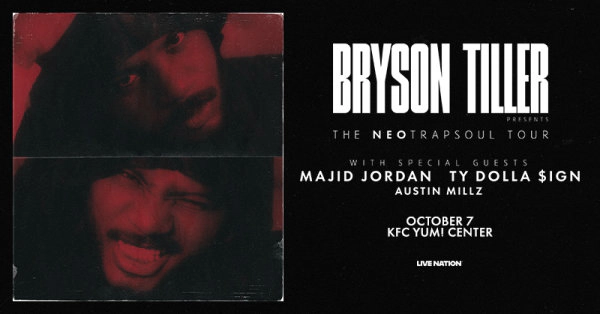 Bryson Tiller @ KFC Yum! Center 10.7.26 Ticket Giveaway