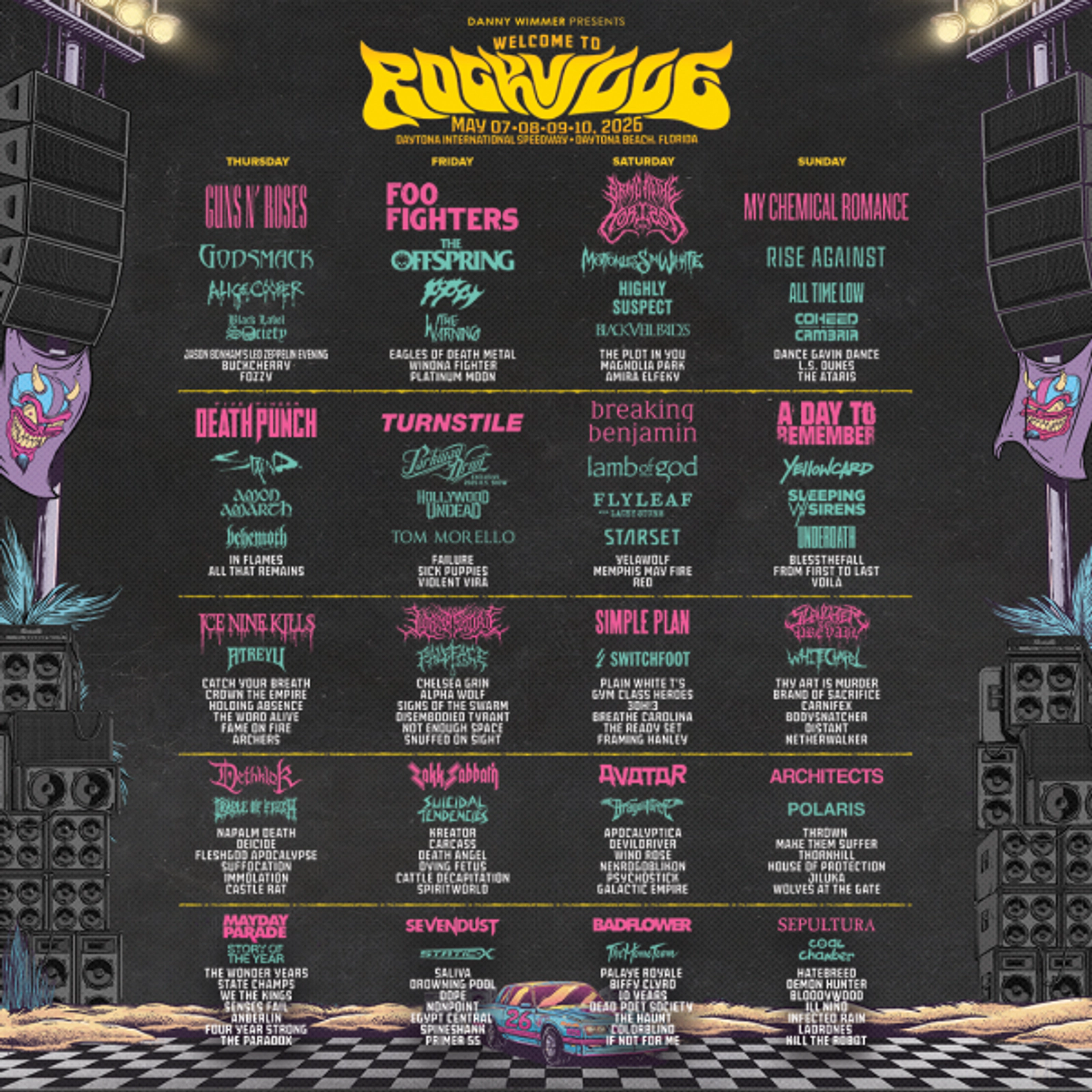 Win Tickets To Welcome To Rockville 2026 At Daytona International Speedway!