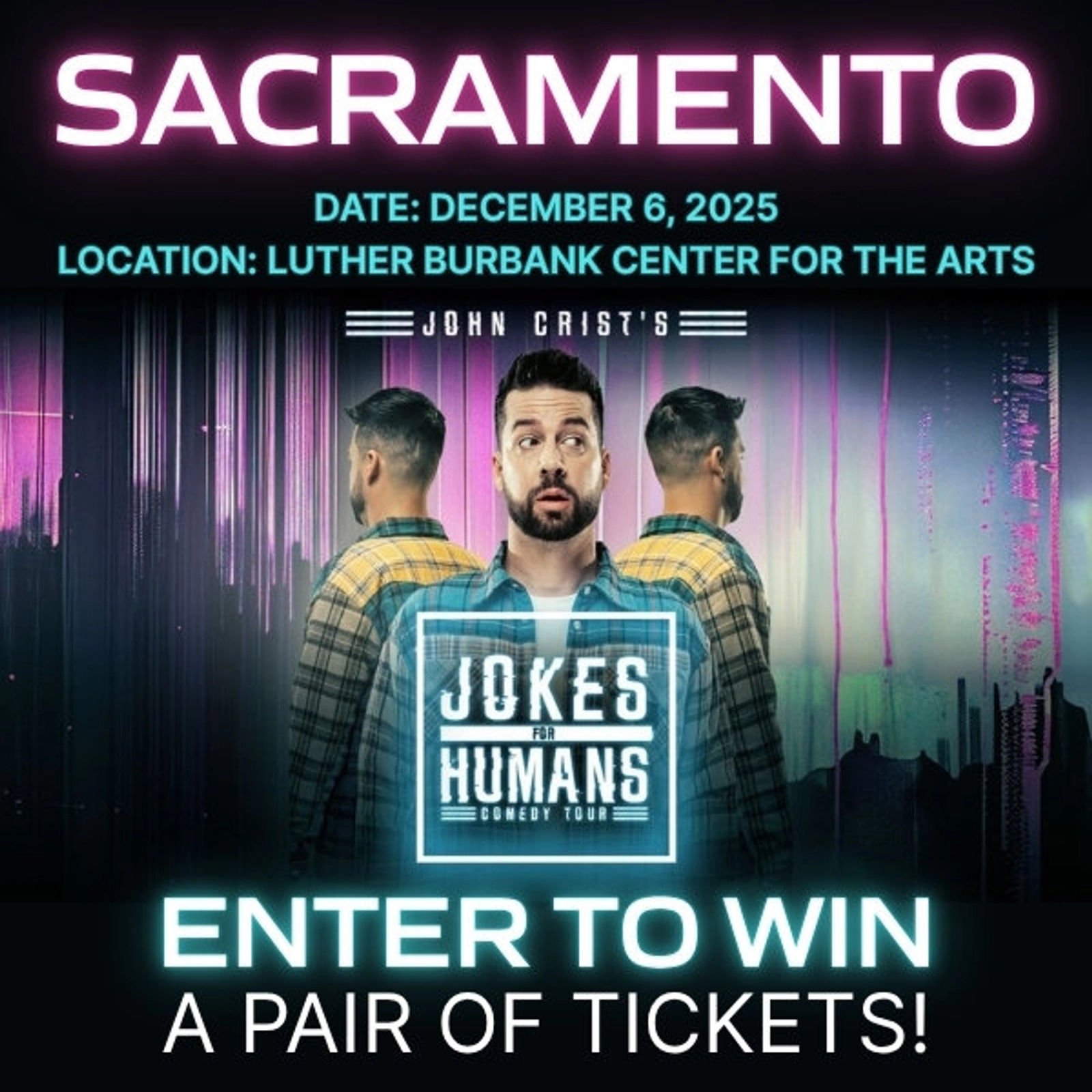 The John Crist Comedy Tour Ticket Giveaway