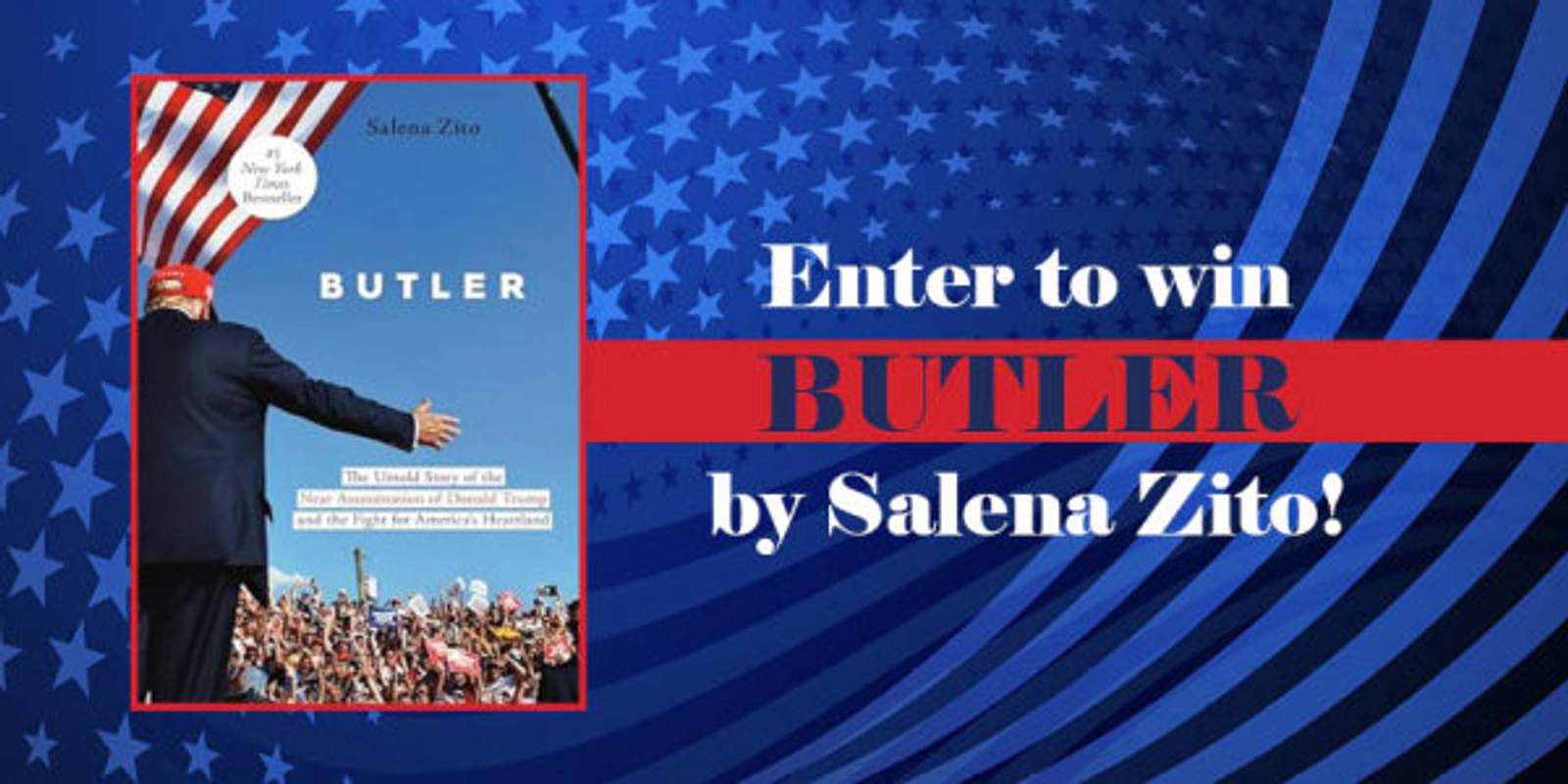 Enter to win the book, Butler, by Salena Zito!
