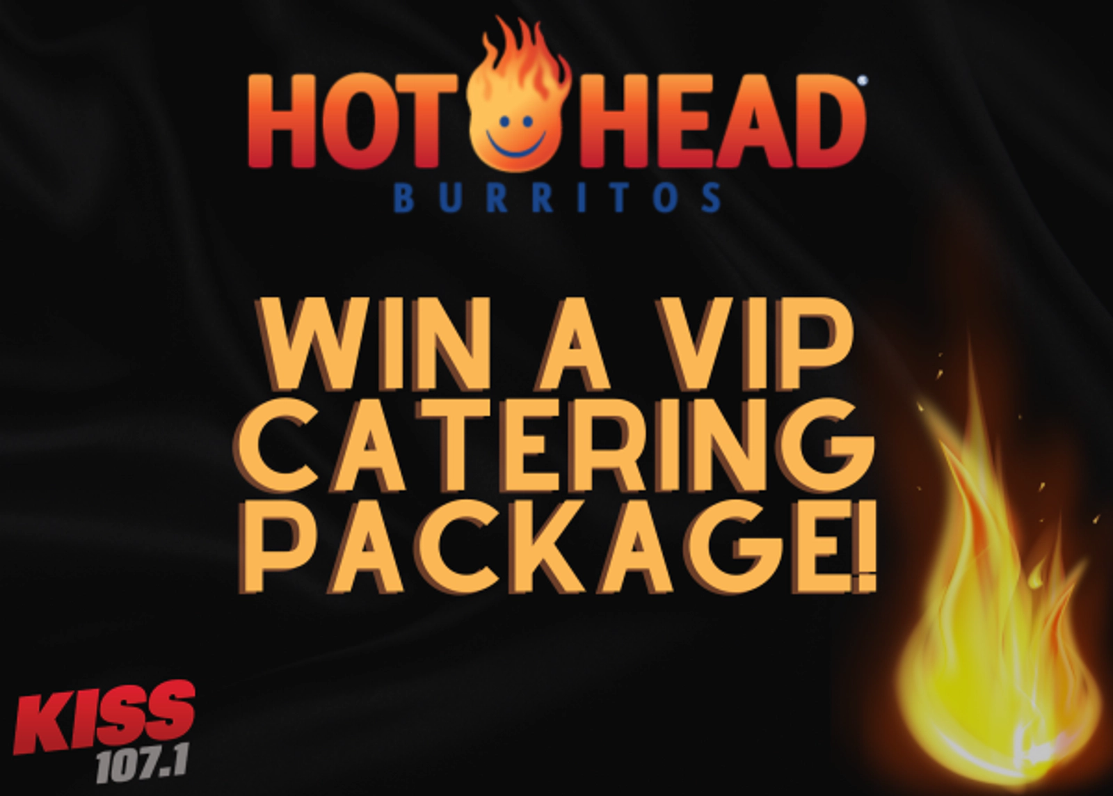 WIN A VIP CATERING PACKAGE FROM HOT HEAD BURRITO
