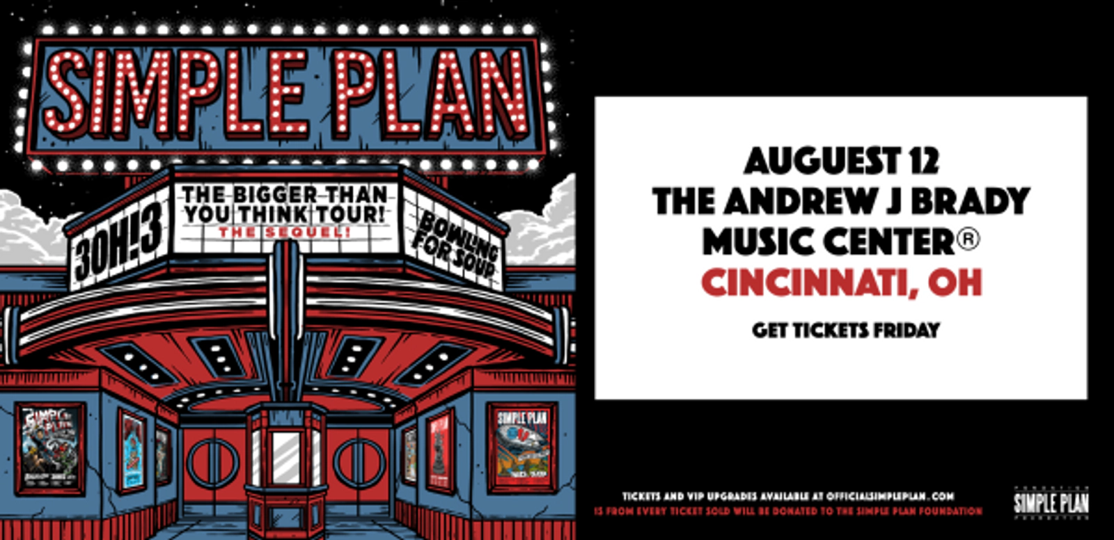 [WIN TICKETS] SIMPLE PLAN @ ANDREW J BRADY MUSIC CENTER