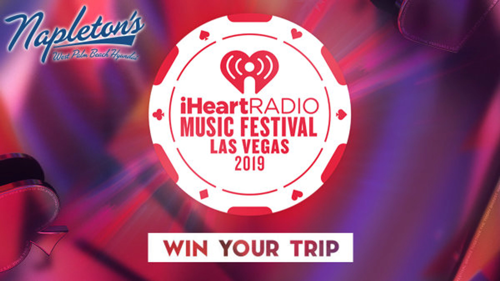  Listen to win a VIP trip to our 2019 iHeartRadio Music Festival! - Thumbnail Image