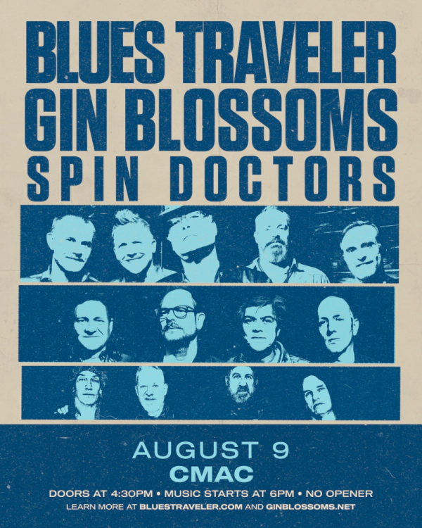 Win Tickets to see Blues Traveler & Gin Blossoms with the Spin Doctors at CMAC!