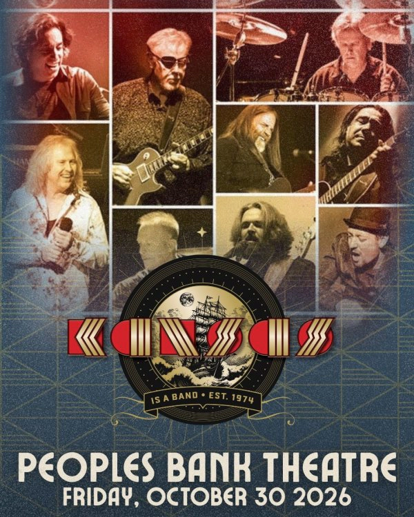 Kansas @ People's Bank Theatre 10.30.26