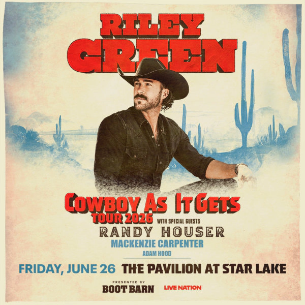 Riley Green at The Pavilion at Star Lake 6.26