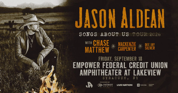 Win Tickets to see Jason Aldean at Empower Federal Credit Union Amphitheater at Lakeview!