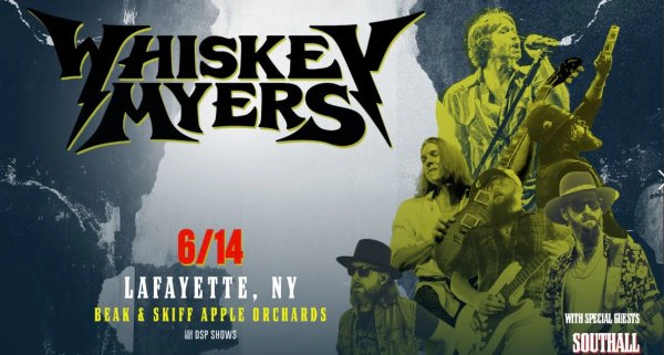 Win Tickets to see Whiskey Myers at Beak & Skiff!