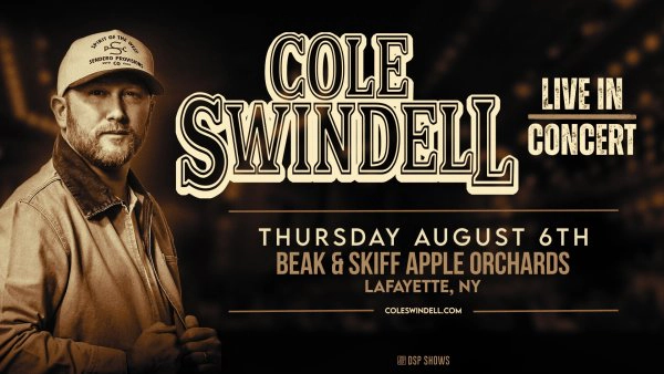 Win Tickets to see Cole Swindell at Beak & Skiff!