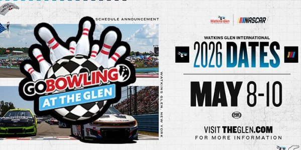 Win tickets to the NASCAR Cup Series - Go Bowling at The Glen!
