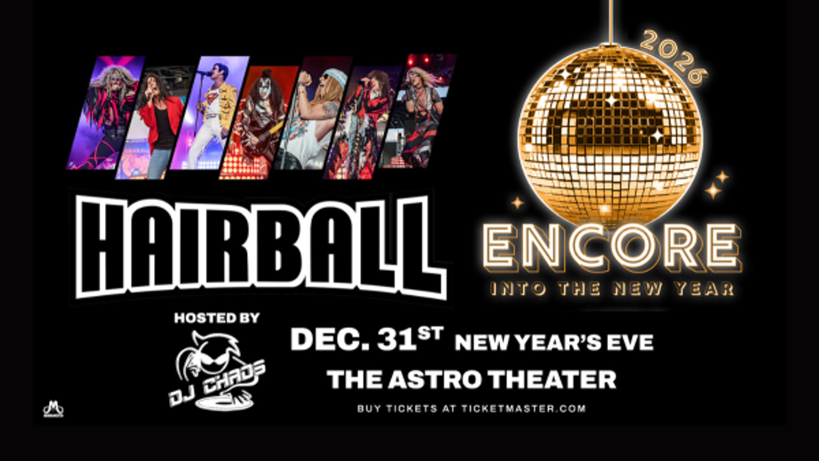 Want to See Hairball LIVE on NYE? Take a Fun Music Quiz for a Shot at Tickets!