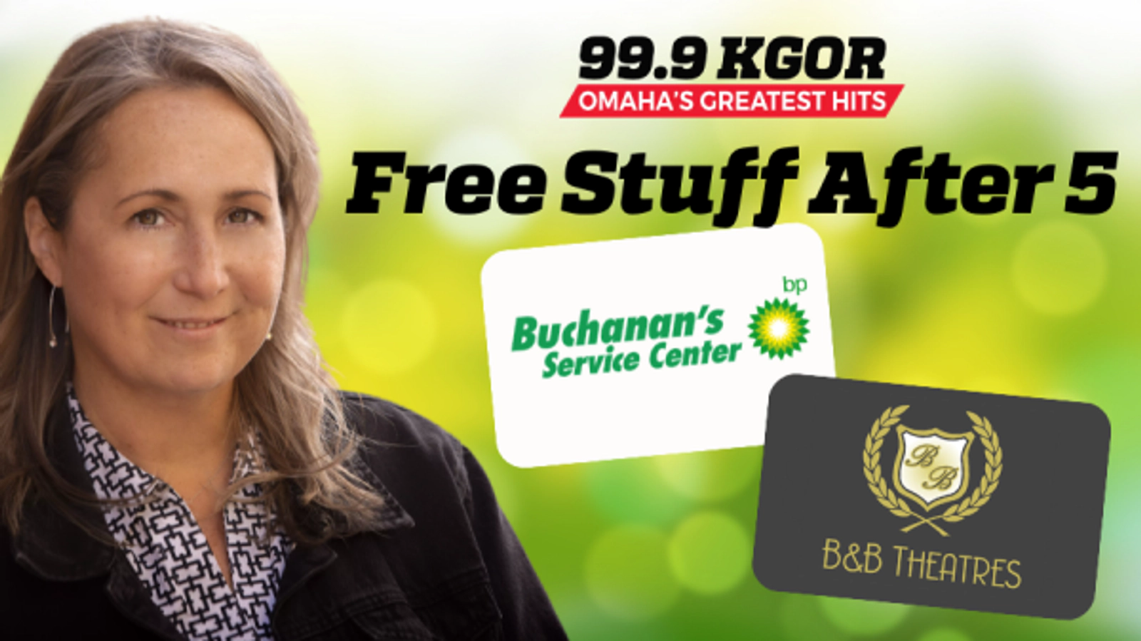 Enter to Win a Buchanan's Gas Card and B&B Theatres Movie Tickets! | Free Stuff After 5