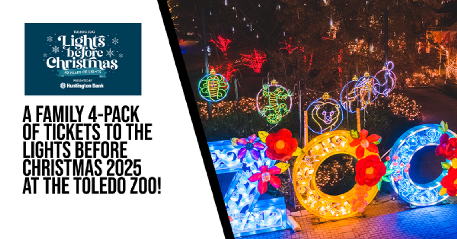 Toledo Zoo - Lights Before Christmas 2025