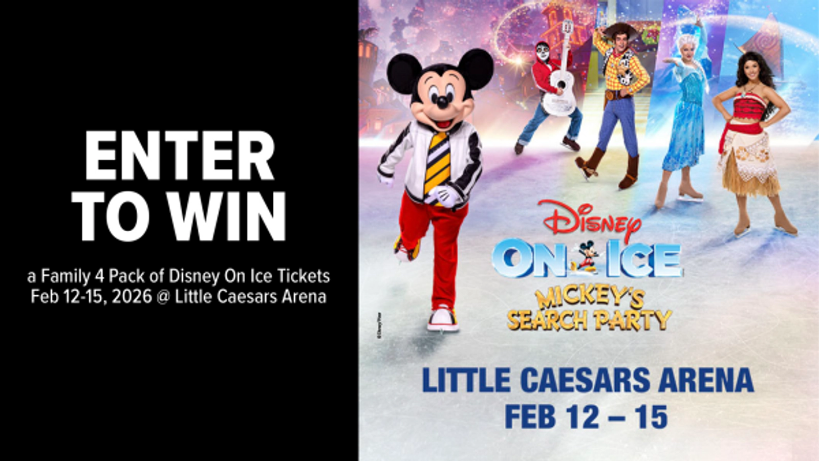 Win a Family 4 Pack of Disney On Ice Tickets