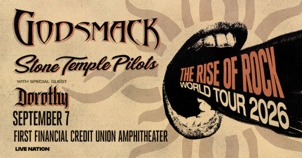 Win tickets to see GODSMACK at First Financial Credit Union Amphitheater (Formerly Isleta Amphitheater)