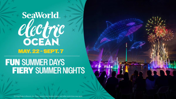Winning Weekend: Win Tickets To Experience Seaworld's Electric Ocean!
