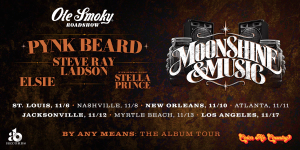Win Tickets To Ole Smoky Roadshow Presents Moonshine & Music Featuring Pynk Beard At The Ritz Theatre & Museum!