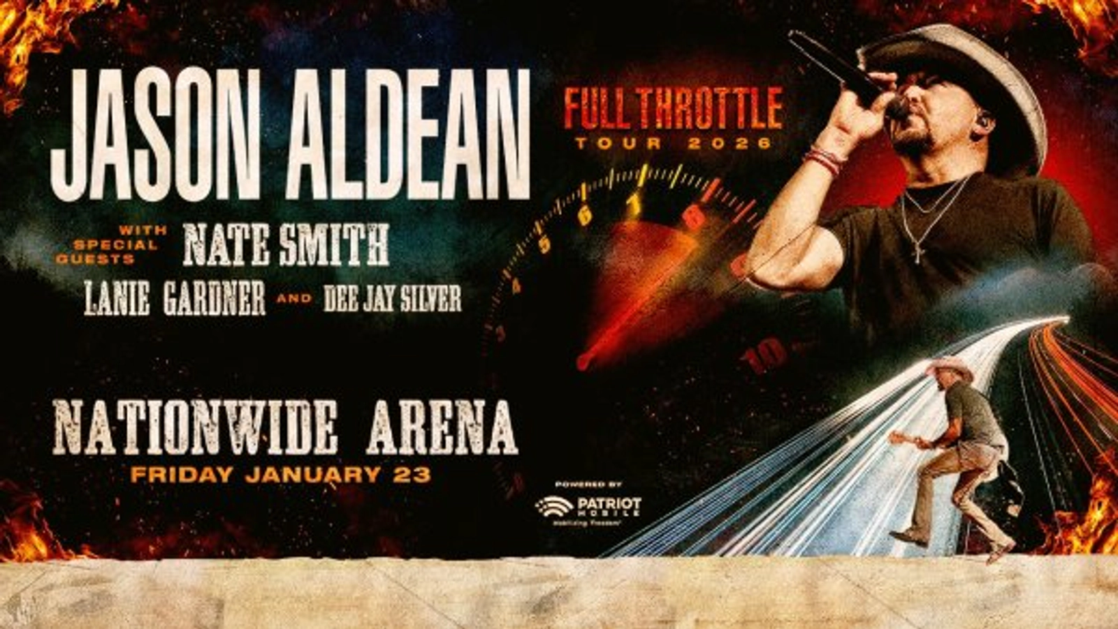 Win tickets to see Jason Aldean at Nationwide Arena!