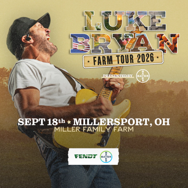Win Tickets to Luke Bryan Farm Tour!