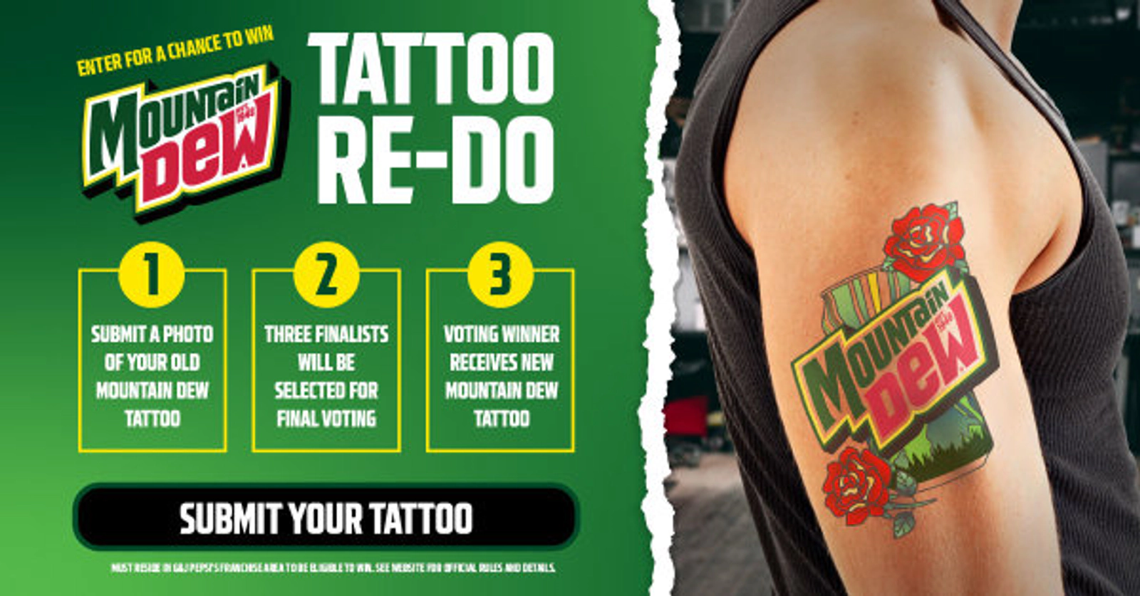 Mtn Dew Tattoo Re-Do