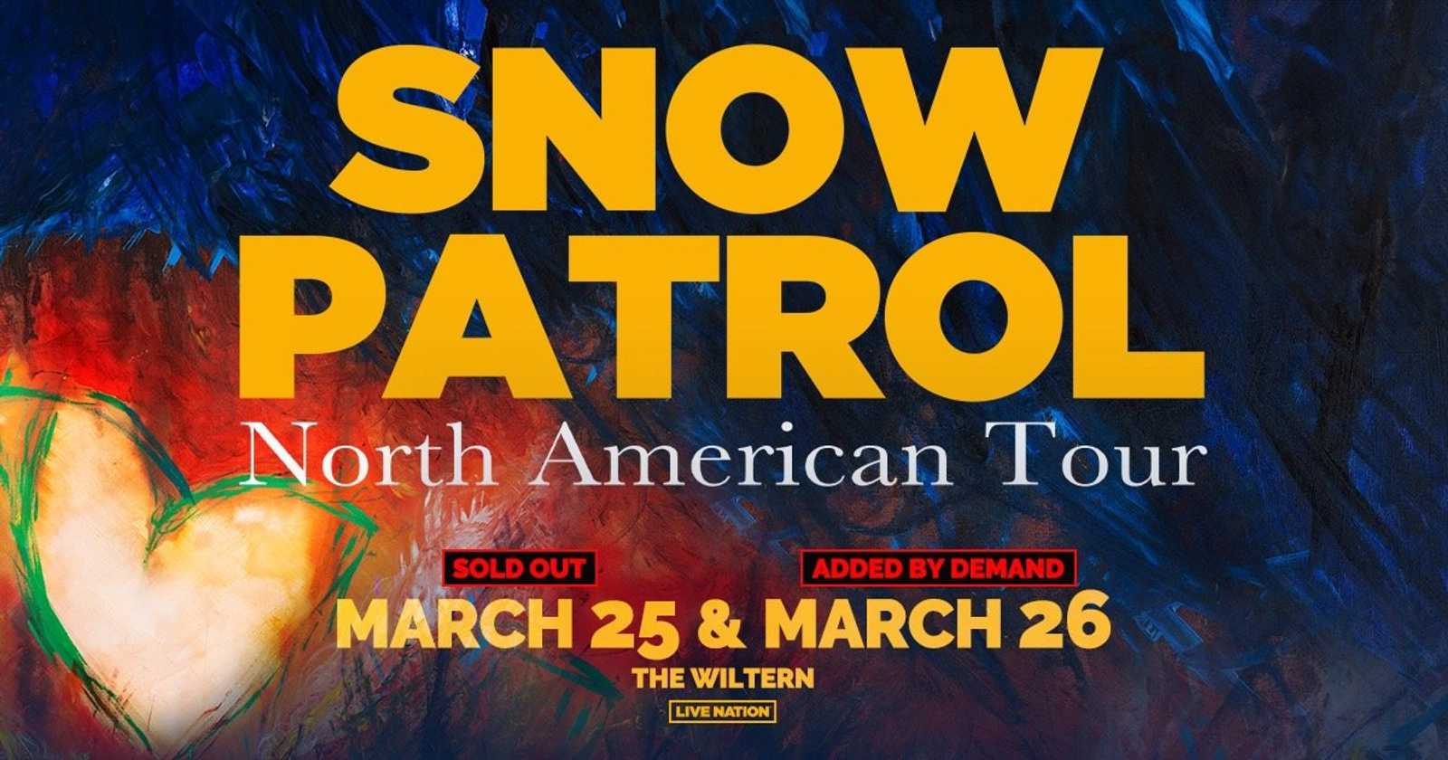 Enter to Win a Pair of Tickets to see Snow Patrol at The Wiltern! (3/26