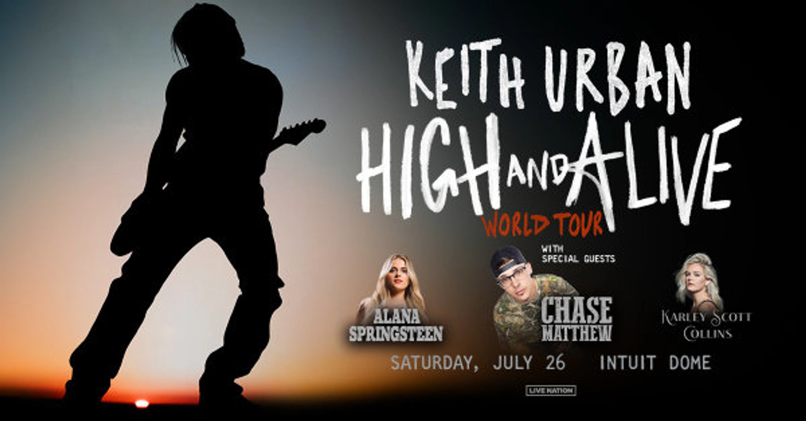 Enter to Win a Pair of Tickets to see Keith Urban at Intuit Dome! (7/26)