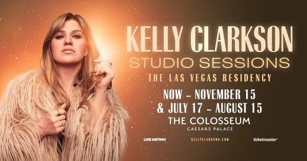 Enter to Win a Trip to Vegas to see Kelly Clarkson at The Colosseum at Caesar's Palace! (7/24)